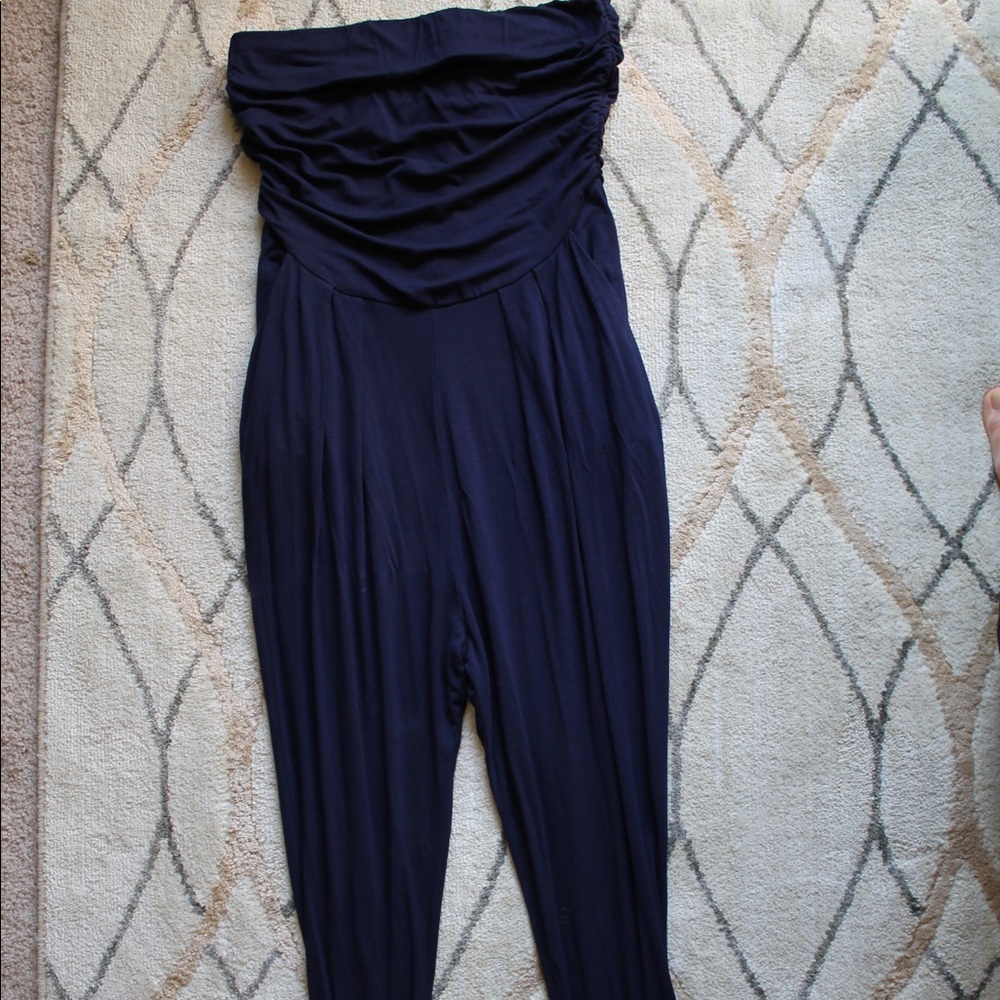Strapless jumpsuit